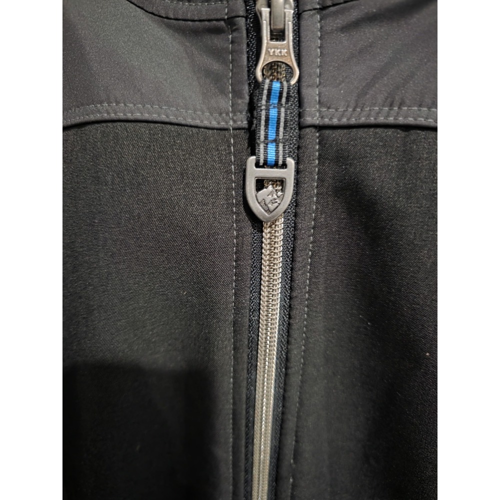 KÜHL Projekt Jacket Womens Large Black Gray Softshell Full Zip Outdoor Gorpcore - Picture 9 of 14